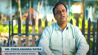 'Impressed by the quality, concept and hassle-free project delivery' - Mr. Gokulananda Patra